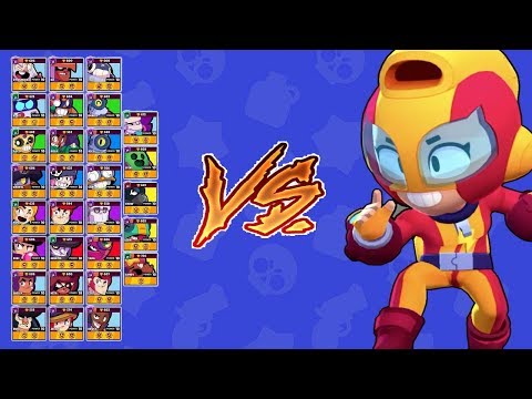 МАКС ПРОТИВ ВСЕХ БРАВЛЕРОВ В BRAWL STARS | ПВП БРАВЛЕРОВ | 1vs1