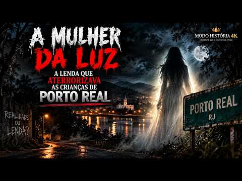 A Mulher da Luz: A Lenda Mais Assustadora de Porto Real, RJ 😱