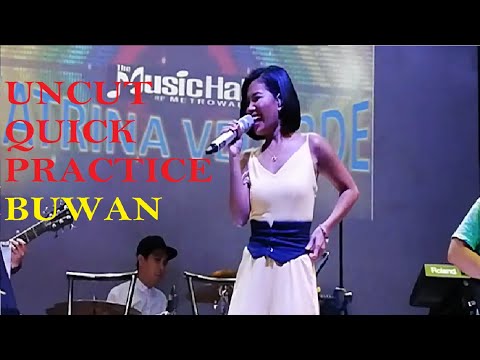 KATRINA VELARDE| Request Portion of Buwan (Uncut Quick Practice)|The Music Hall
