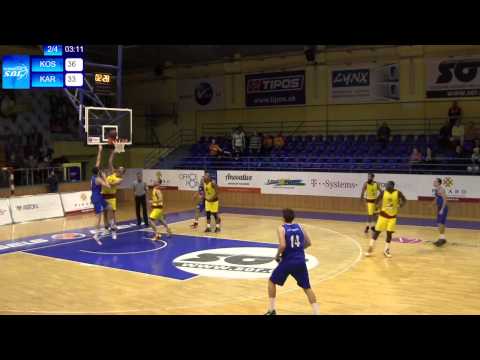 KB Košice - VŠEMvs Karlovka Bratislava (35. kolo Eurovia SBL)
