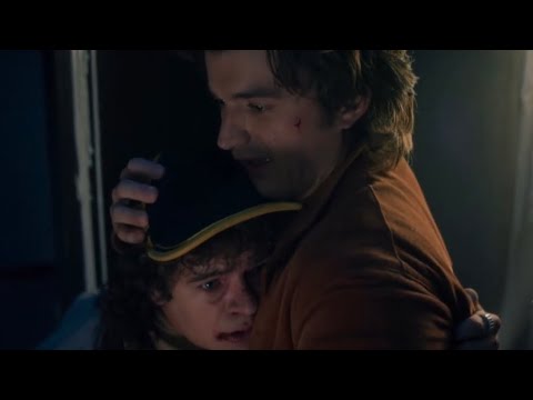 Dustin saves Steve moment full scene 