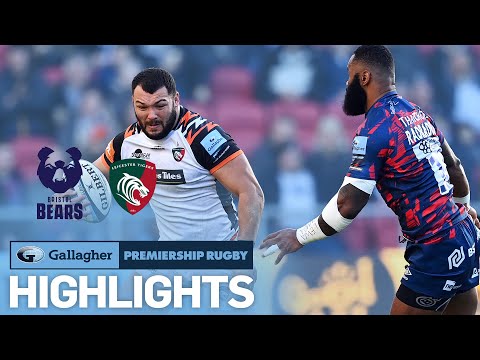 Bristol Bears v Leicester Tigers - HIGHLIGHTS | Close Game at Ashton Gate | Premiership 2021/22