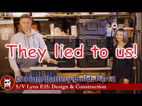 Kit-E15: Performance Catamaran Lithium Battery Prototype Build, Part 1