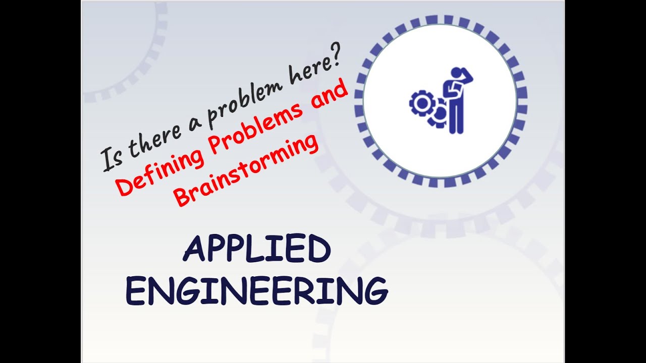 Defining Problems and Brainstorming Solutions