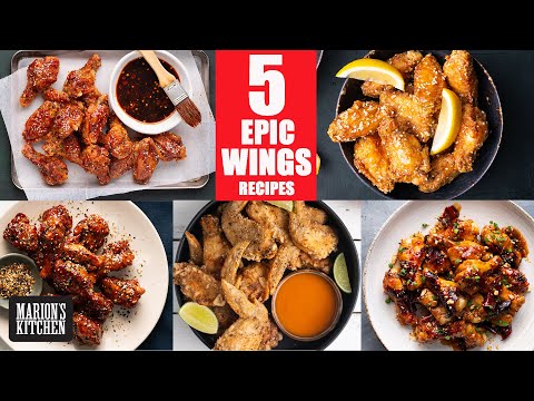 Stay home, eat wings REPEAT ✌️😆| Quarantine Cooking Ideas | #StayHome #WithMe | Marion's Kitchen