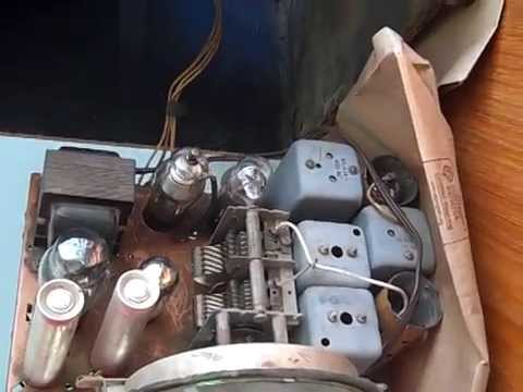 Zenith 6S229 Radio, New Capacitors