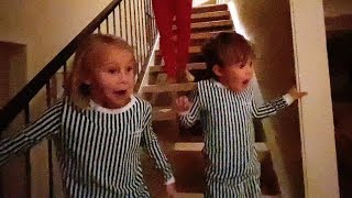 WE SAW SANTA ON CHRISTMAS EVE!!?!