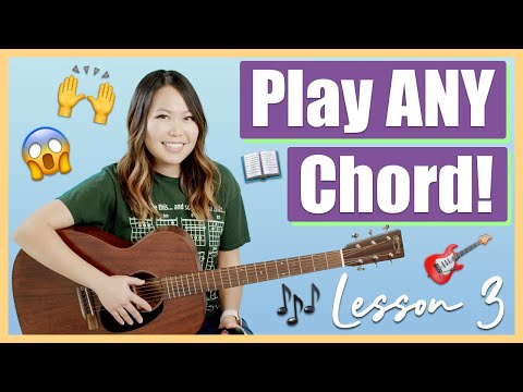 Guitar Lessons for Beginners: Episode 3 - You Can Play ANY Chord! 🎸 Learn How to Read Chord Charts