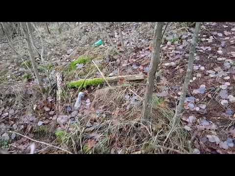 Hylses Blekingeturne - SKYDDSRUM Kallingeskogar 181215 - Samsung S8 (bunker, militärt, övergivet)