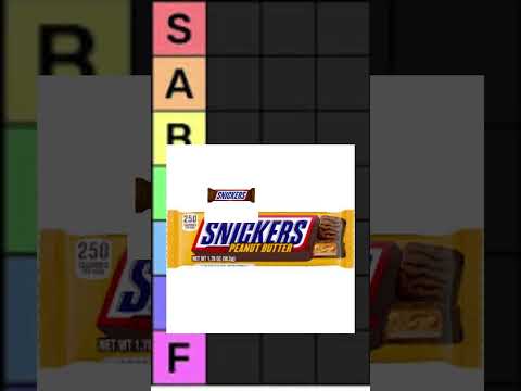 Ranking different types of snickers