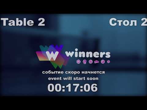 WINners CUP table 2  06.02  Lushchik Anastasiia - Zhukova Nadezhda  20:00