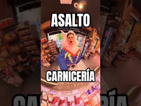 Asalté una carnicería vestido de cerdo 🐷