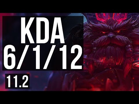 ORNN vs TEEMO (TOP) | 6/1/12, 1000+ games, 1.4M mastery | KR Diamond | v11.2