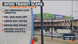 Avoiding transit scams at the 2025 NFL Draft