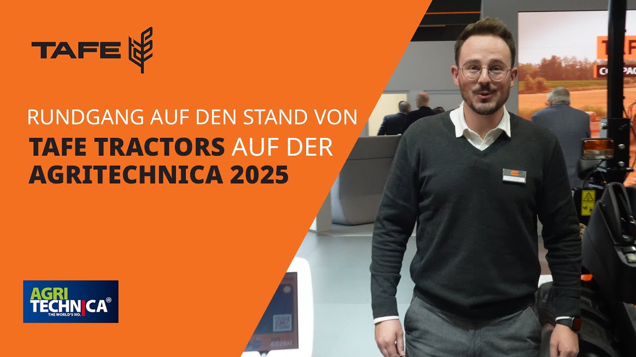 TAFE traktorok az Agritechnica 2025 kiállításon – Elektromos és hibrid újdonságok, innovatív mezőgazdasági megoldások IGJ