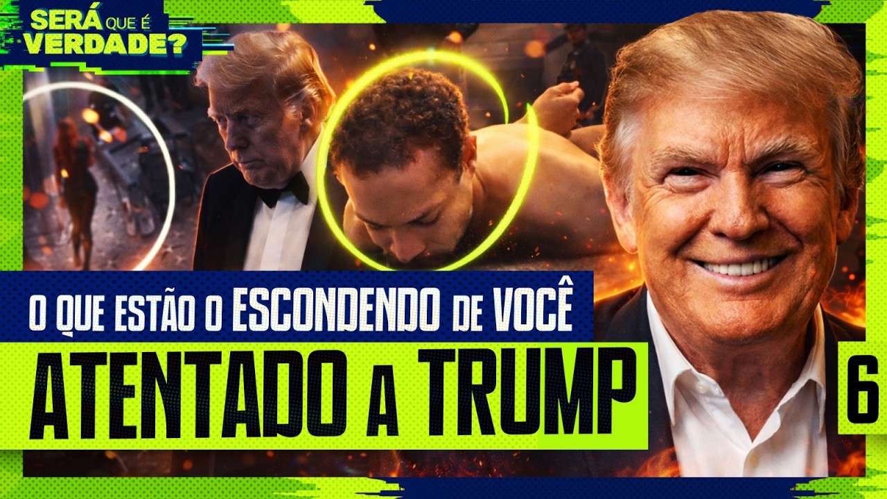 ATENTADO A DONALD TRUMP: O QUE ESTÃO ESCONDENDO DE VOCÊ - Será Que É Verdade? #006