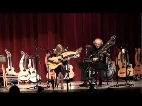 Muriel Anderson & John Doan perform Harp Guitar Duet 