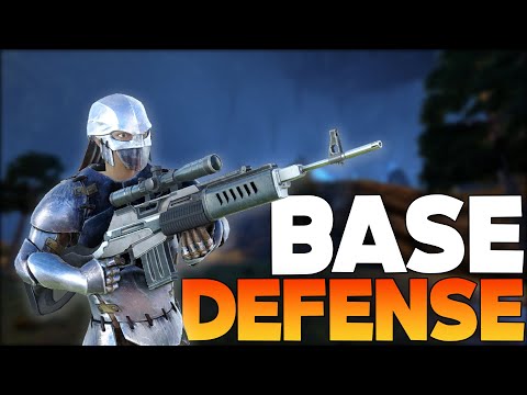 We Were SECONDS AWAY from Getting RAIDED on DAY 1 - ARK: Survival Evolved