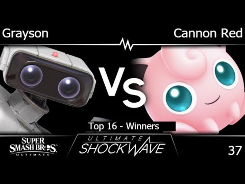USW 37 - Grayson (ROB) vs Cannon Red (Jigglypuff) Top 16 - Winners - SSBU