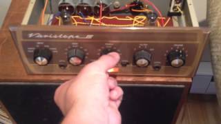 1956 Leak Varislope pre-amp and amp sound test