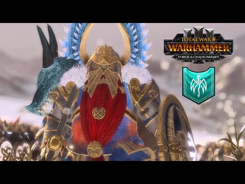 Norse Dwarfs vs Chaos Dwarfs - Total War Warhammer 3 /  Epic battle
