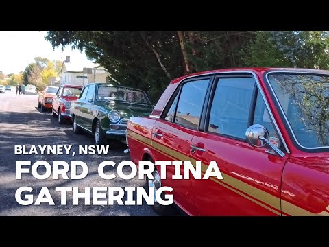 Thumbnail for Discover a Gathering of Ford & Lotus Cortinas in Blayney, NSW - Cortina Nationals 2025 Bathurst. by Car