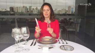 Comportamento à Mesa - Da Série: Pra Que Serve e Como Usar - Talheres