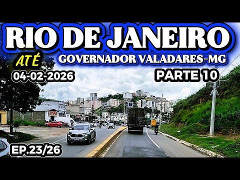 RIO DE JANEIRO ATÉ GOVERNADOR VALADARES-MG PARTE 10 #riodejaneiro #governadorvaladares #minasgerais 