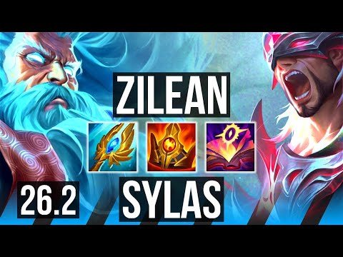 ZILEAN vs SYLAS (MID) | Good KDA: 4/1/25 | KR Grandmaster | 26.2