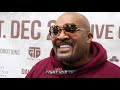 LEONARD ELLERBE "THAT HERKY JERKY SH** WONT WORK IN WILDER REMATCH!" TALKS WILDER FURY 2