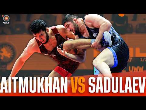 Abdulrashid SADULAEV (UWW) vs. Rizabek AITMUKHAN (KAZ) | World champ vs. World champ