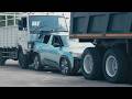 Sierra Ev Vs 2 Trucks Safety Built For Real Indian Roads Sierra Ev The Legend Hypercharged