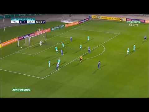 Gol de Ricardo Bueno - Palmeiras 6 x 2 CSA - Brasileirão 2019
