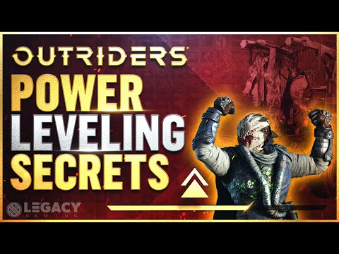 Outriders - Power Leveling Secret | FAST And EASY Way To Get Your Alts To The End Game
