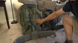 Kelty Coyote 80 & REI Crestrail 70 backpacks - Part 1