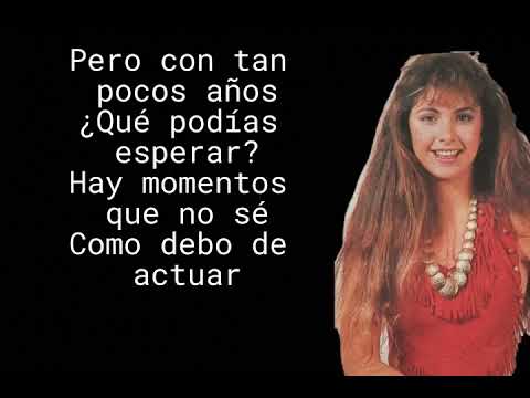 Con tan pocos años - Lucerito - Karaoke
