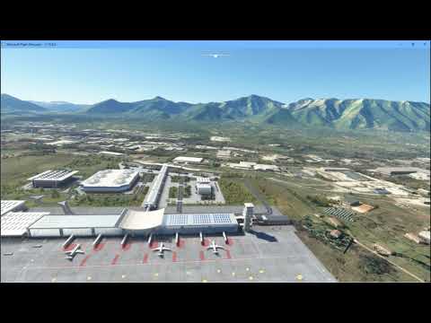 Aeroporto di Roma Frosinone - Panoramica 60S.