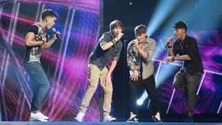Union J sing Queen's Don't Stop Me Now - Live Week 1 - The X Factor UK 2012