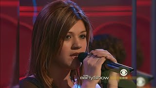 Kelly Clarkson - Some Kind of Miracle (The Early Show 2003) [HD]