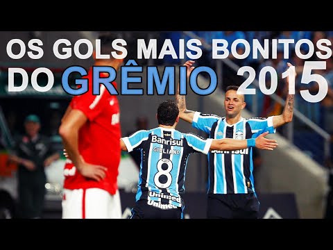 Os Gols mais bonitos do Grêmio 2015 - HD