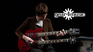 Video thumbnail for Brooklyn Double Neck Guitar | Gear4music demo by Gear4music Guitars