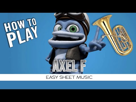 Tuba "Axel F" EASY Sheet Music