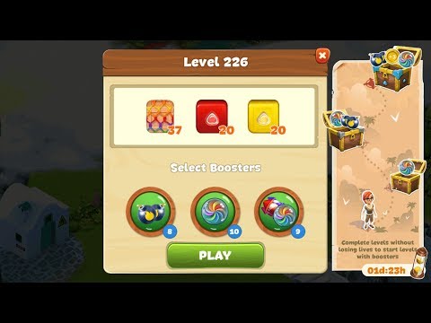 Lost Island: Blast Adventure - Level 226 (No Boosters) HD