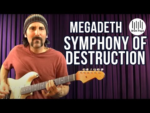 Megadeth - Symphony of Destruction - Guitar Lesson