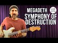 Megadeth Symphony of Destruction Lesson 