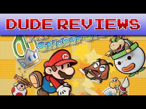 Dude Reviews - Paper Mario Sticker Star