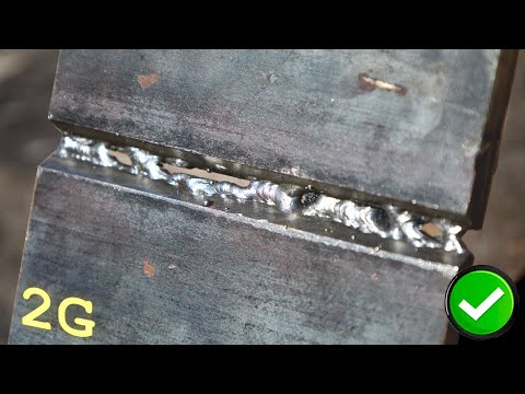 Guidelines for practicing 2G welding that beginners should practice