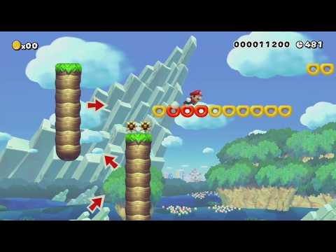 立ち止まると危険?NON STOP MARIO by ARALE - SUPER MARIO MAKER - NO COMMENTARY 1bi