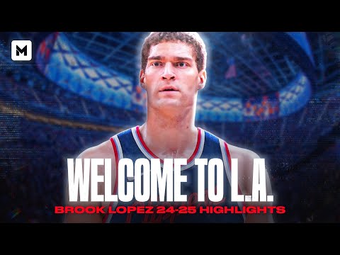 BROOK LOPEZ WELCOME TO THE CLIPPERS!!