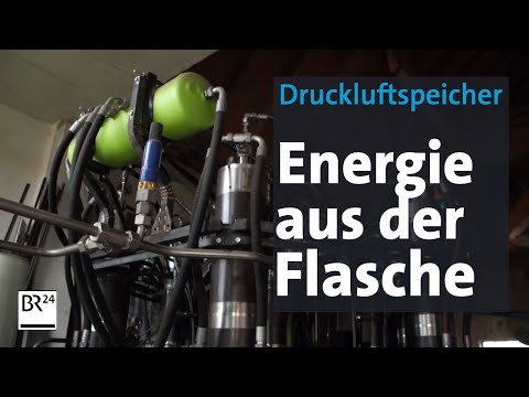 Druckluftspeicher: Luft als Energie-Speicher | Abendschau | BR24